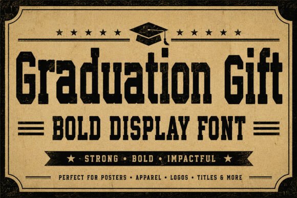 The Scholarly Impact of the Graduation Gift Typeface